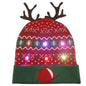 LED Light Christmas  Beanies - www.Shopthatapp.com
