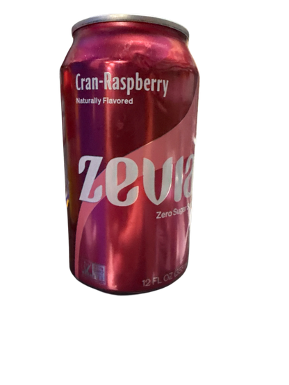 Zevia Zero Sugar Cran-Raspberry Flavoured Soda 355ML - Canadian Edition - www.Shopthatapp.com