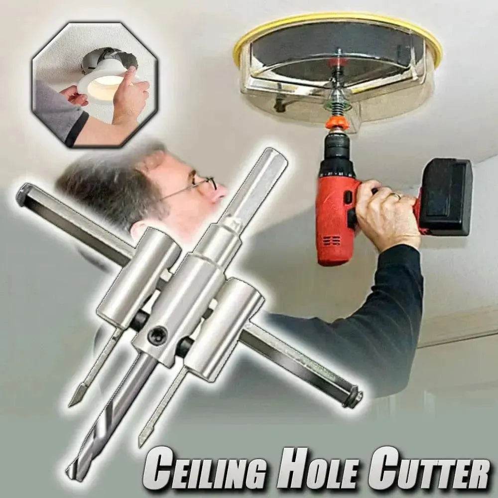Adjustable Decorative False Ceiling Hole Cutter - www.Shopthatapp.com