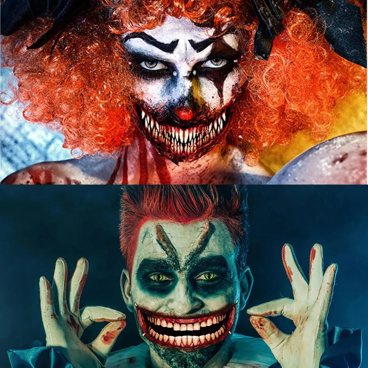 18 Pieces Of Scary And Realistic Design Halloween Temporary Tattoo Stickers - www.Shopthatapp.com