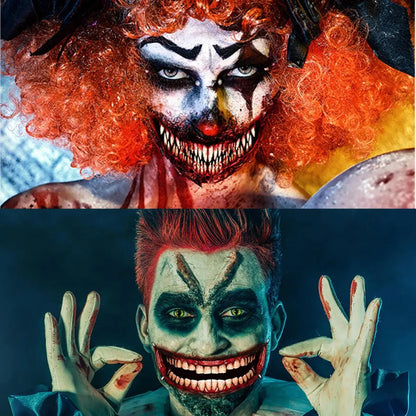 18 Pieces Of Scary And Realistic Design Halloween Temporary Tattoo Stickers - www.Shopthatapp.com #