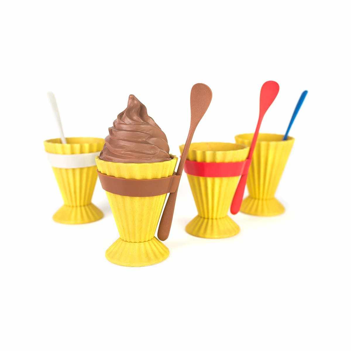 Consommation et consommation de glaces 