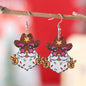 Funny Santa Claus Earrings Christmas Pendant Earrings Gift - www.Shopthatapp.com