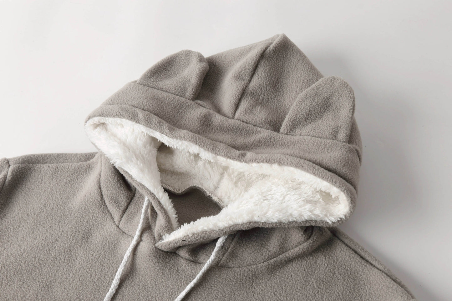 Sweatshirt With Pockets – Women’s Casual Solid Cat Lover Hoodie - www.Shopthatapp.com