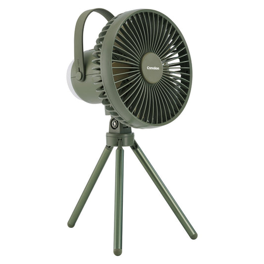 Camelion Rechargeable Camping Fan with LED Light-Camping supplies-www.Shopthatapp.com-Snake Oil Guru