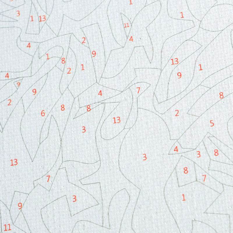 DIY handmade peacock hand-painted painting Visual Artwork - www.Shopthatapp.com