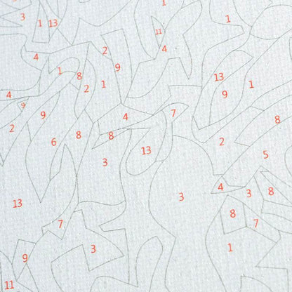 DIY handmade peacock hand-painted painting Visual Artwork - www.Shopthatapp.com