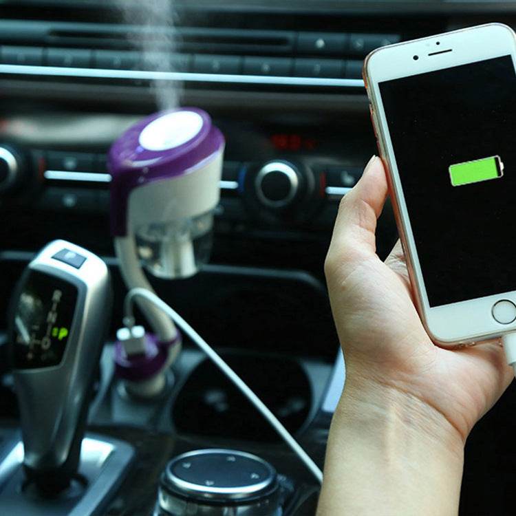 USB Aromatherapy Car diffuser with phone Charging Port - www.Shopthatapp.com