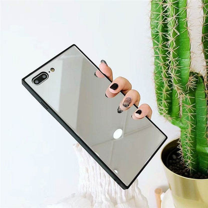 Glass Mirror phone case Women iphone case - www.Shopthatapp.com