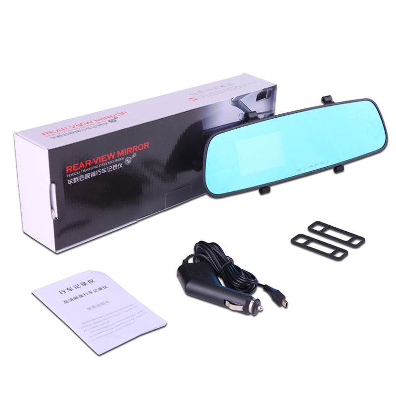 1080P HD Rearview Mirror Driving Recorder - www.Shopthatapp.com