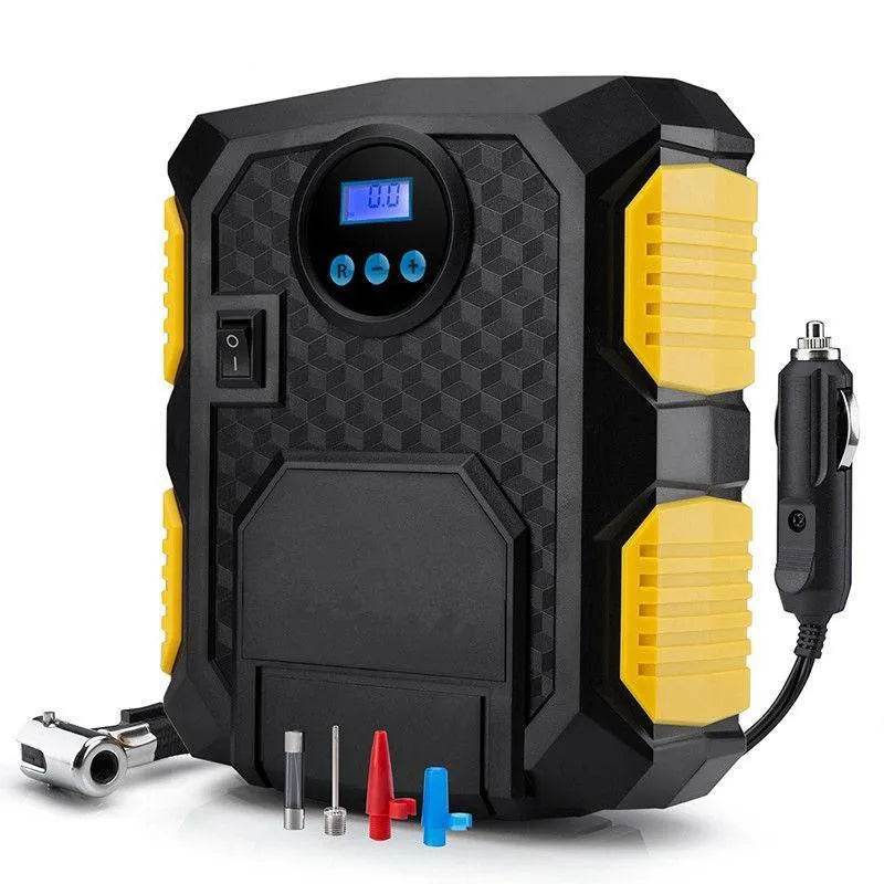 Digital Tire Inflator - DC 12 Volt Car Portable Air Compressor - www.Shopthatapp.com