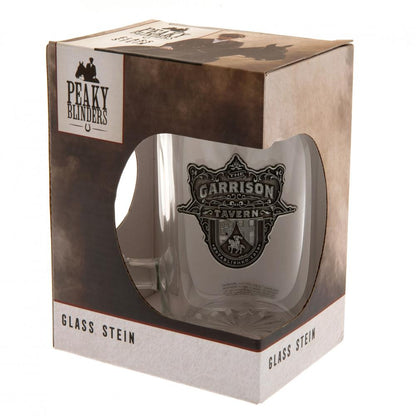 Chope en verre Peaky Blinders Garrison Tavern