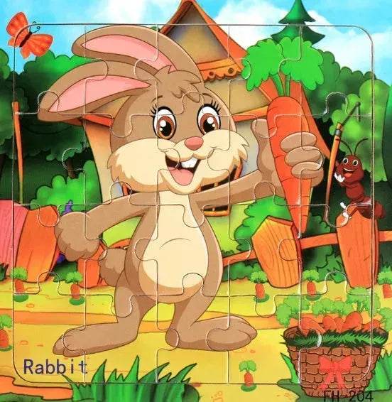 Wooden jigsaw puzzle toy - www.Shopthatapp.com