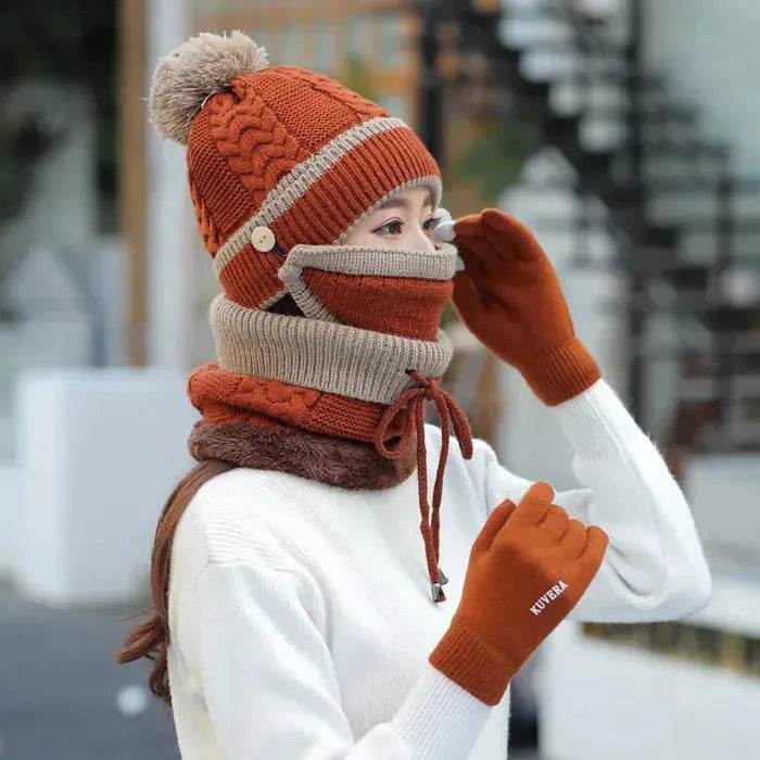 Buy Full Face winter cover knitted mask balaclavas for cold weathers - www.Shopthatapp.com