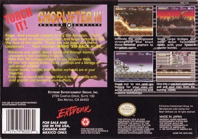 Choplifter III (usagé)