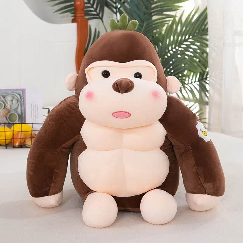 Black King Kong Cute Creative Gorilla Plush Toy - www.Shopthatapp.com