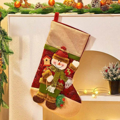 Christmas Decorations Large Cartoon Candy Bag - www.Shopthatapp.com