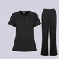Women Nurse Uniform Female - Hospital Nurse Costume - V Neck Top Pants Set - www.Shopthatapp.com