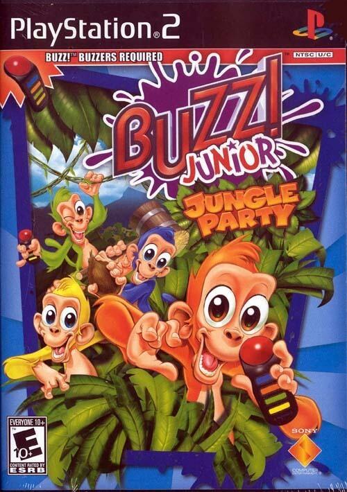 Buzz! Junior: Jungle Party (Buzz Buzzers Require but not included) (usagé) - www.Shopthatapp.com