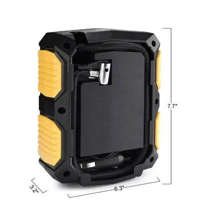 Digital Tire Inflator - DC 12 Volt Car Portable Air Compressor - www.Shopthatapp.com