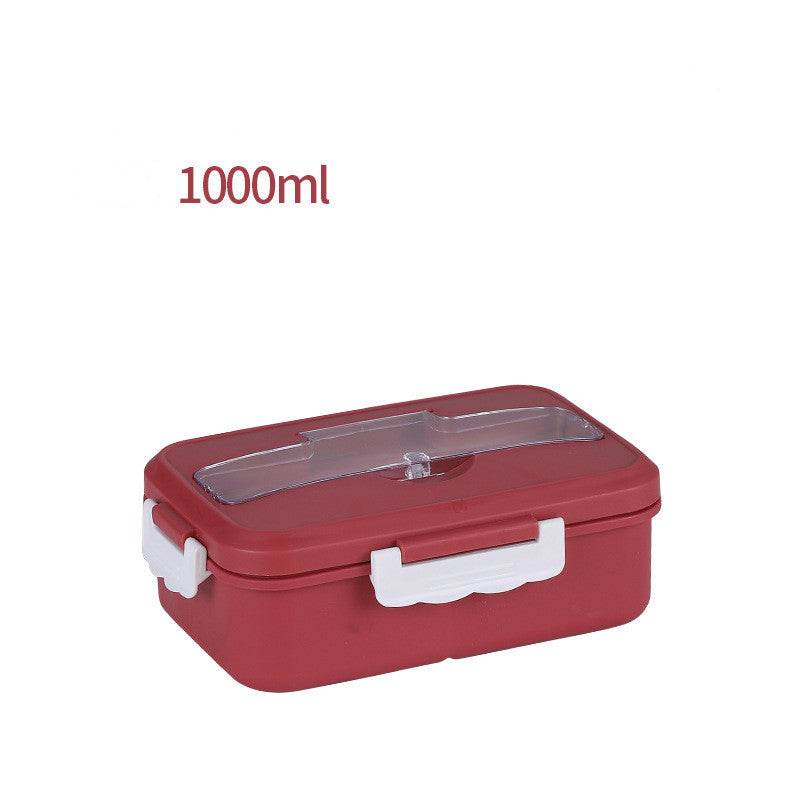 Microwave-Safe Stainless Steel Lunch Box for Work and School - www.Shopthatapp.com