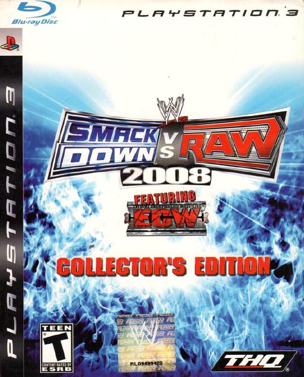 WWE SMACKDOWN VS RAW 2008 FEATURING ECW  -  COLLECTOR'S EDITION (usagé) - www.Shopthatapp.com