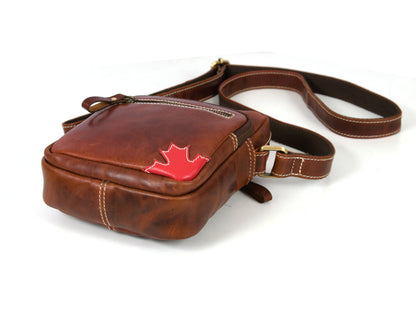 Leather Flight Crossbody Bag-Everything leather-www.Shopthatapp.com-Tolredo Leather