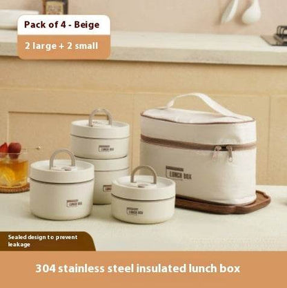 Portable PP 304 Stainless Steel Work Lunch Box - www.Shopthatapp.com