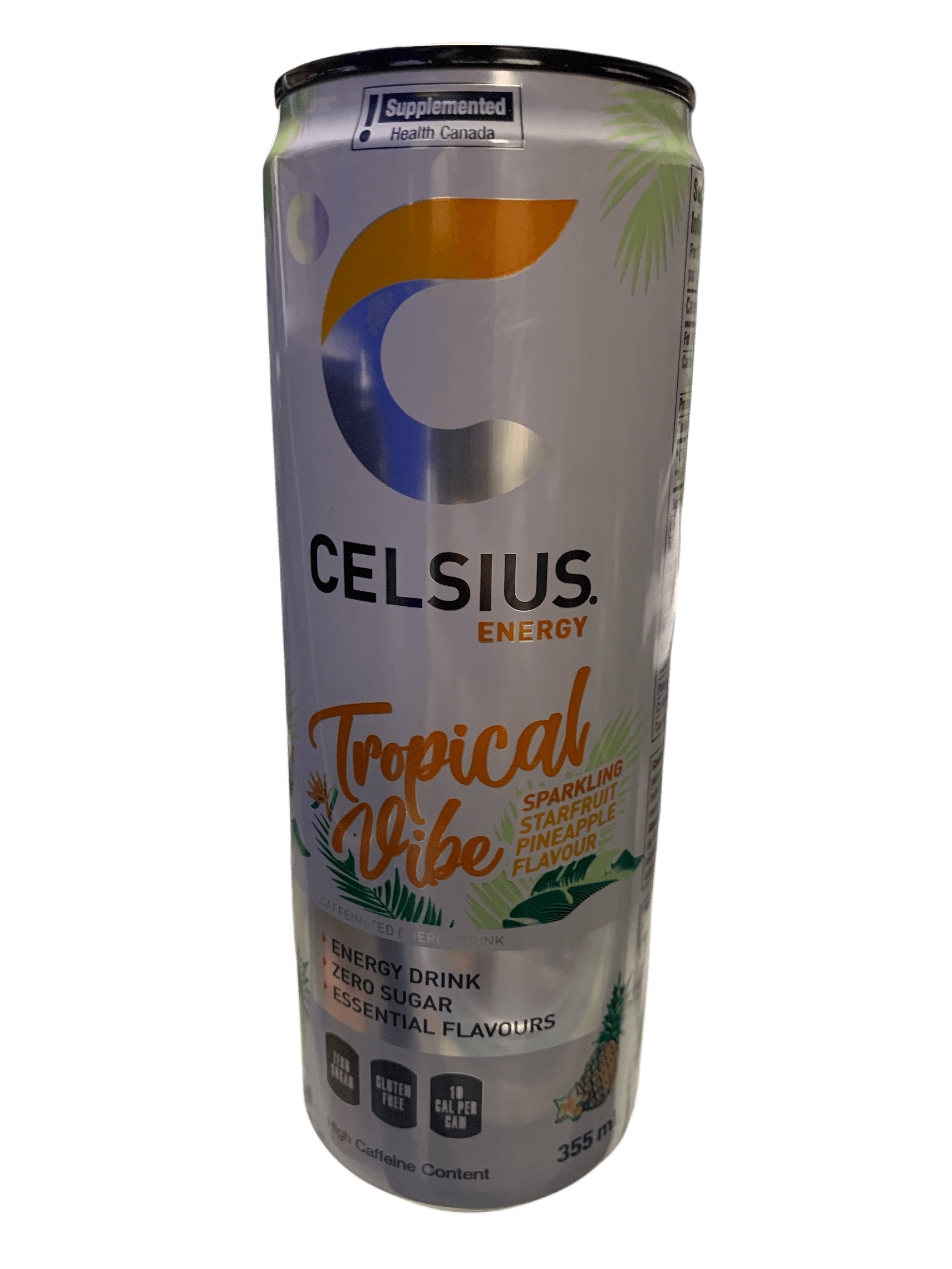 Celsius Tropical Vibe Zero Sugar Energy Drink 355ML - Canadian Edition - www.Shopthatapp.com
