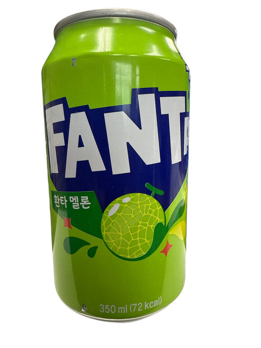 Fanta Melon Flavoured Can 355ML - Korean Edition