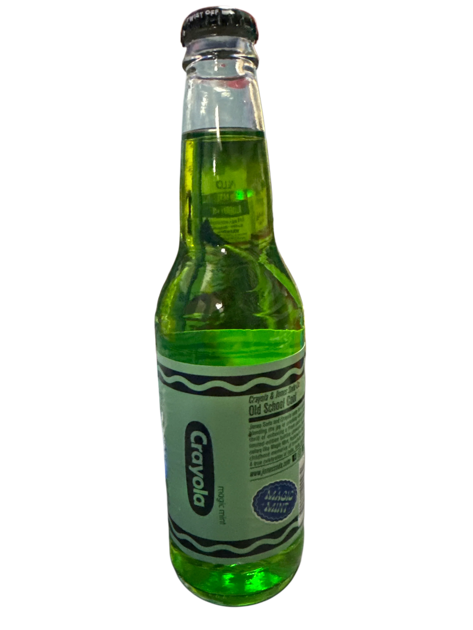 Jones Crayola Limited Edition Magic Mint Glass Bottle 355ML - U.S Edition - www.Shopthatapp.com