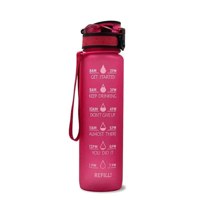1L Tritan Hydrated Water Bottle for Sport Fitness - www.Shopthatapp.com #