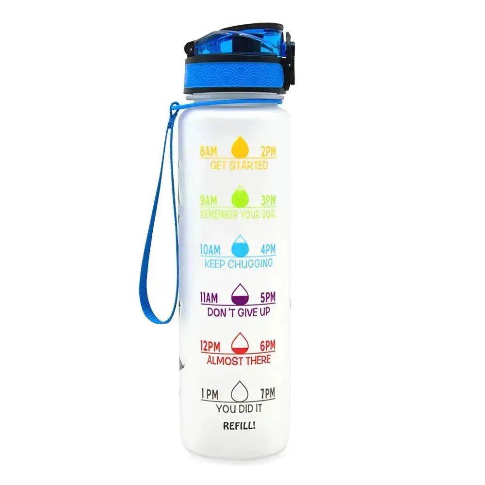 1L Tritan Hydrated Water Bottle for Sport Fitness - www.Shopthatapp.com #