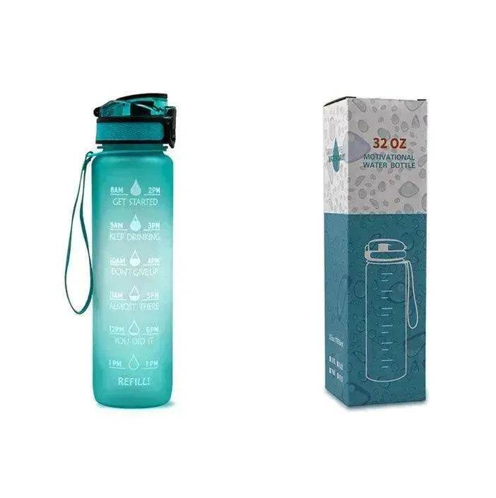 1L Tritan Hydrated Water Bottle for Sport Fitness - www.Shopthatapp.com #