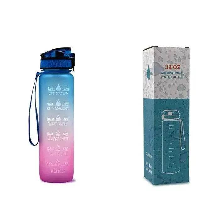 1L Tritan Hydrated Water Bottle for Sport Fitness - www.Shopthatapp.com #