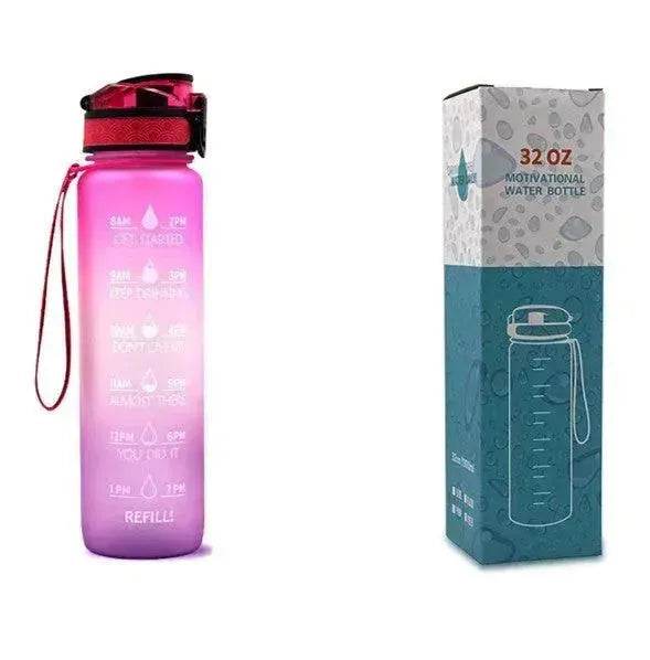 1L Tritan Hydrated Water Bottle for Sport Fitness - www.Shopthatapp.com #
