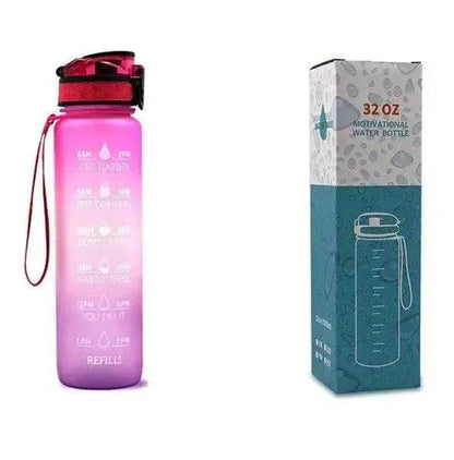 1L Tritan Hydrated Water Bottle for Sport Fitness - www.Shopthatapp.com #