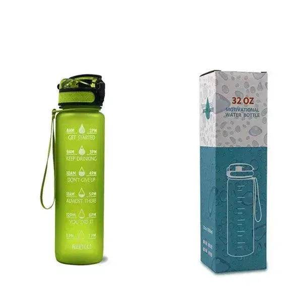 1L Tritan Hydrated Water Bottle for Sport Fitness - www.Shopthatapp.com #