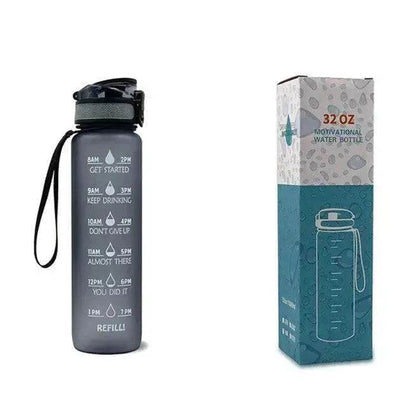 1L Tritan Hydrated Water Bottle for Sport Fitness - www.Shopthatapp.com #