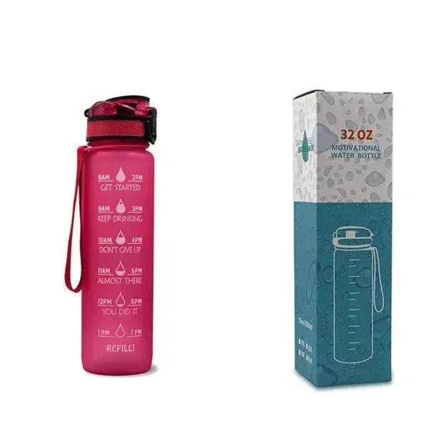 1L Tritan Hydrated Water Bottle for Sport Fitness - www.Shopthatapp.com #