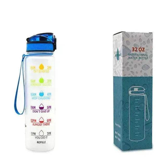 1L Tritan Hydrated Water Bottle for Sport Fitness - www.Shopthatapp.com #