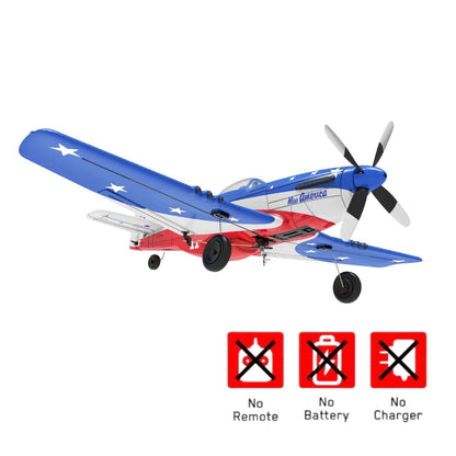 Volantex RC P51D Miss America 4CH PNP Warbird Plane | No Battery & Transmitter - www.Shopthatapp.com