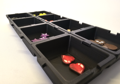 Tiny Stackable Trays (4 + cover) - www.Shopthatapp.com