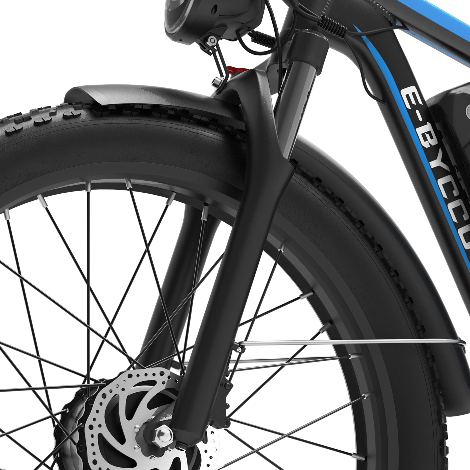 E·Bycco 24" EB7Pro Best Off Road Electric Bike 2000W Peak 3000W 52V 32Ah - www.Shopthatapp.com