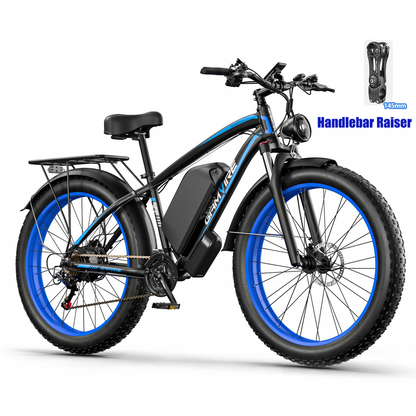 E·BYCCO&GAMVIRE 24''/26'' V7 Long Range Electric Bike Peak 2000W/2500W 52V 19.2Ah/32Ah - www.Shopthatapp.com