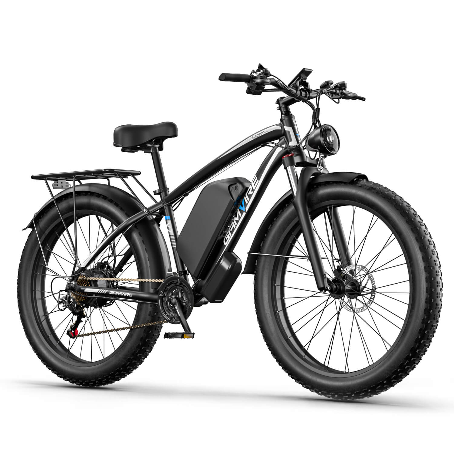 E·BYCCO&GAMVIRE 24''/26'' V7 Long Range Electric Bike Peak 2000W/2500W 52V 19.2Ah/32Ah - www.Shopthatapp.com