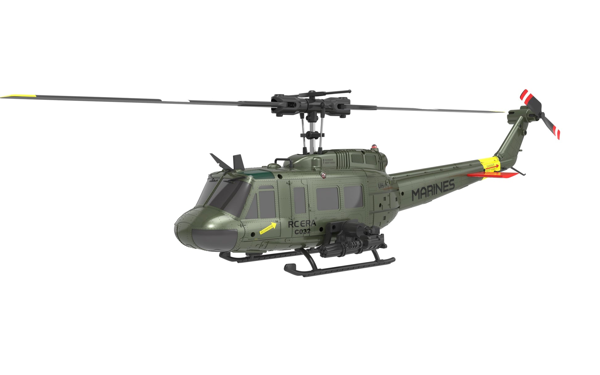 RC ERA C032 UH-1 Huey 6CH RC Helicopter with Smart Positioning & 3D Stunt Flight - www.Shopthatapp.com