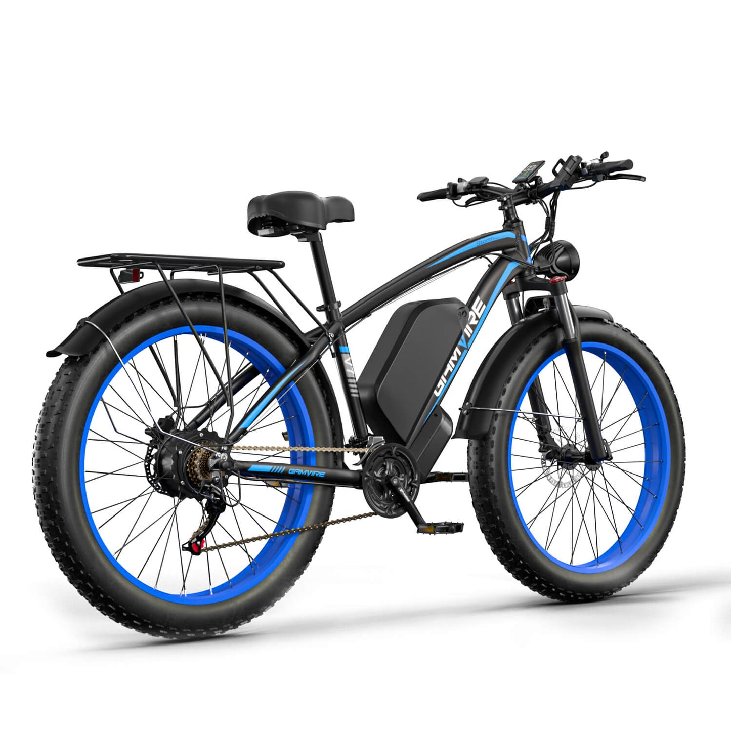 E·BYCCO&GAMVIRE 24''/26'' V7 Long Range Electric Bike Peak 2000W/2500W 52V 19.2Ah/32Ah - www.Shopthatapp.com