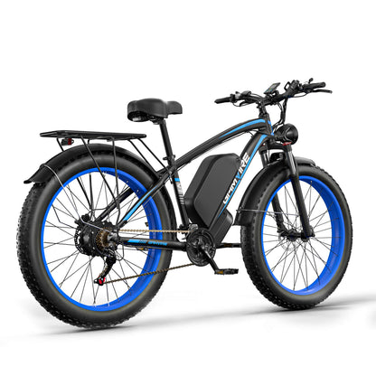 E·BYCCO&GAMVIRE 24''/26'' V7 Long Range Electric Bike Peak 2000W/2500W 52V 19.2Ah/32Ah - www.Shopthatapp.com