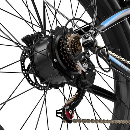 E·BYCCO&GAMVIRE 24''/26'' V7 Long Range Electric Bike Peak 2000W/2500W 52V 19.2Ah/32Ah - www.Shopthatapp.com